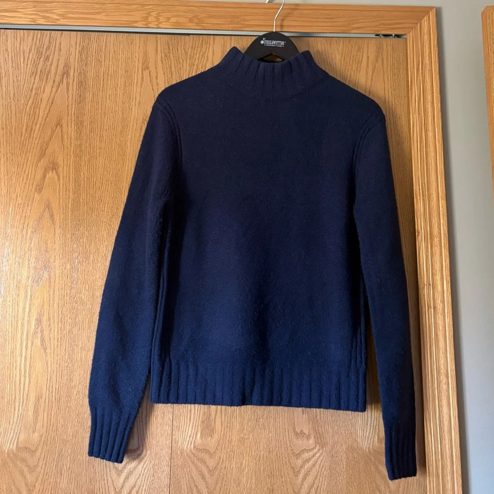 J. Crew Fuzzy Turtleneck Sweater - Picture 2 of 8